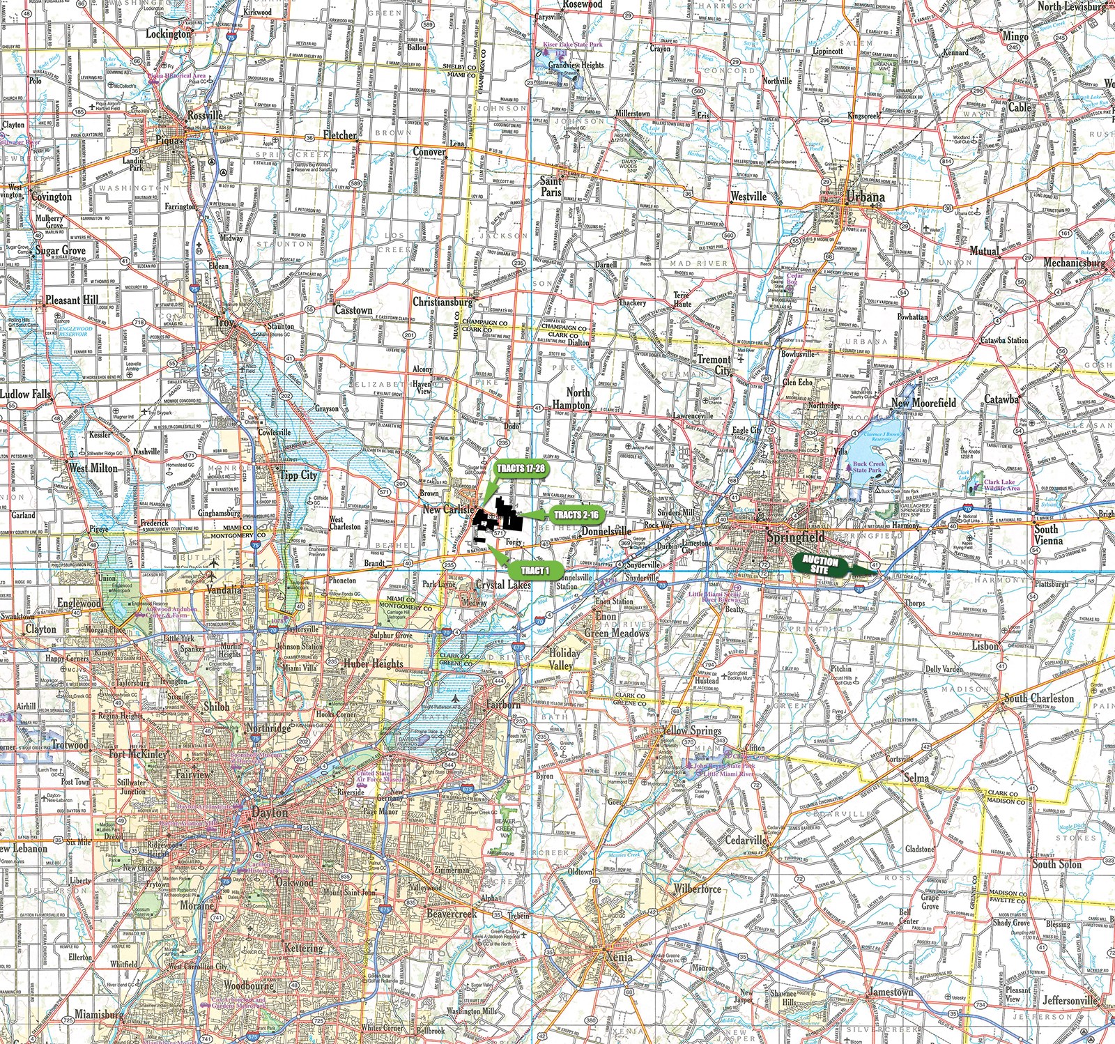 Clark County, Ohio Land Auction, Land Auction in Ohio, 369387