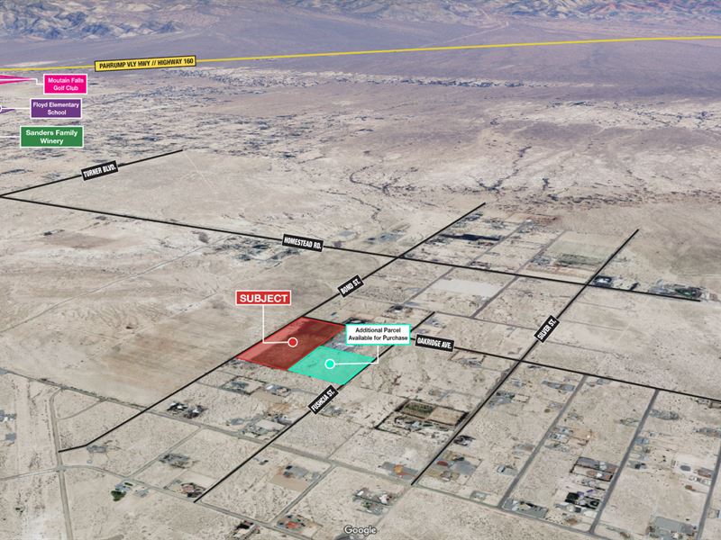 19.56 Acres, Pahrump, NV : Pahrump : Nye County : Nevada