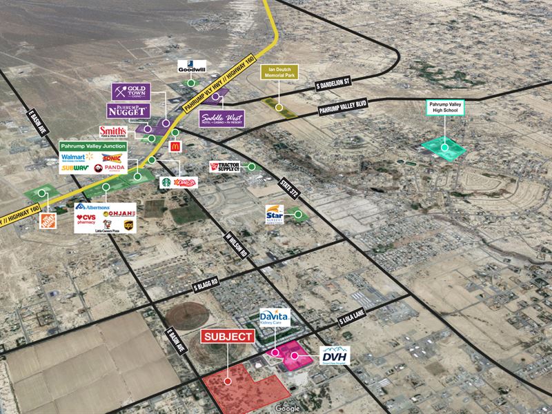 30.8 Acres, Pahrump, NV : Pahrump : Nye County : Nevada