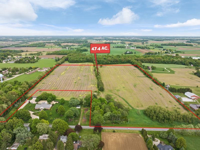 47 Acres Of Farm Land : Orrville : Wayne County : Ohio