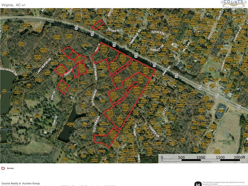 Birnam Wood Subdivision, 29 Lots : Danville : Danville City County : Virginia