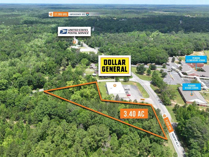 3.4 Ac, Perdido, Bay Minette : Perdido : Baldwin County : Alabama