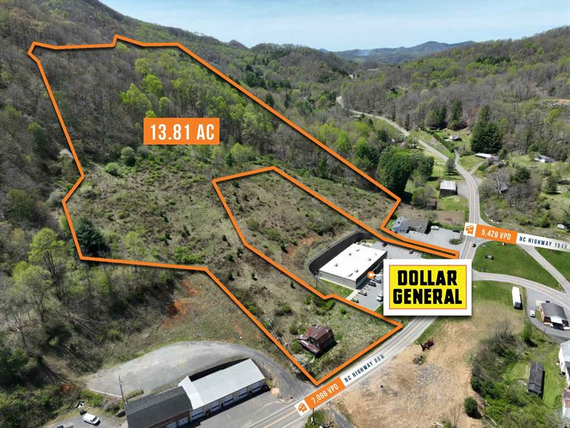 1 Dollar Auction, 13.8 Acre Parcel : Warrensville : Ashe County : North Carolina