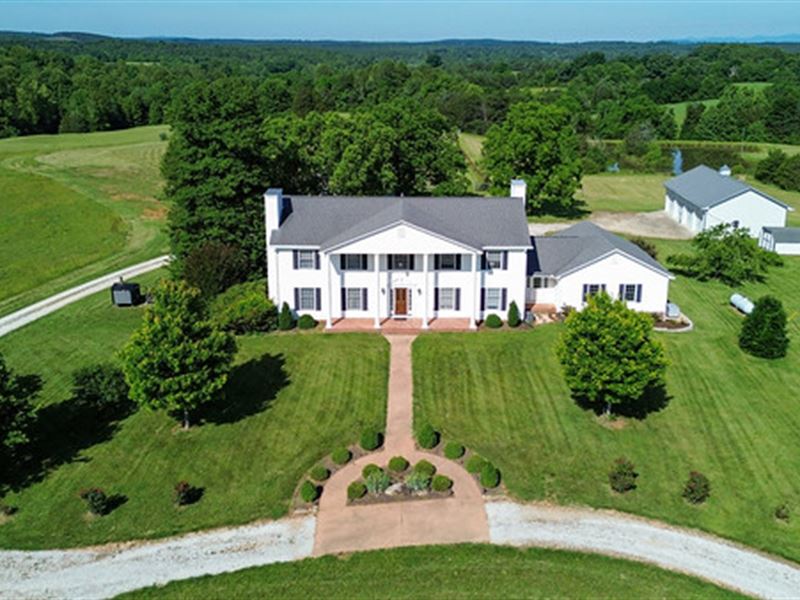 Beautiful Country Estate, 5Br Home : Appomattox : Appomattox County : Virginia