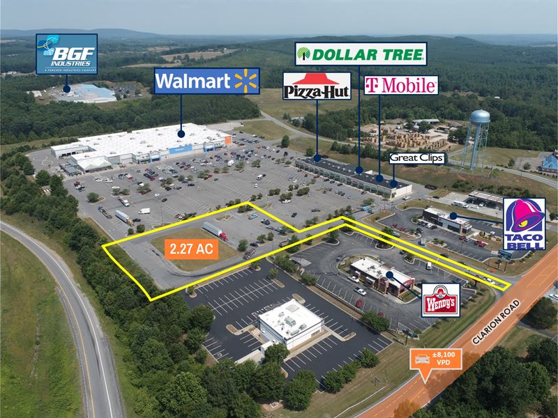 $1 Auction, Walmart Outparcel : Altavista : Campbell County : Virginia