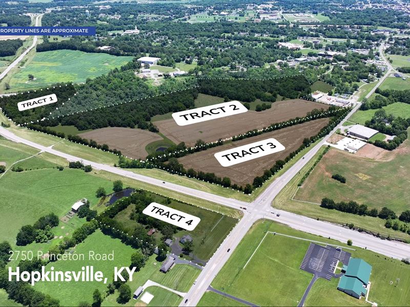 Prime Farm Land in Hopkinsville : Hopkinsville : Christian County : Kentucky