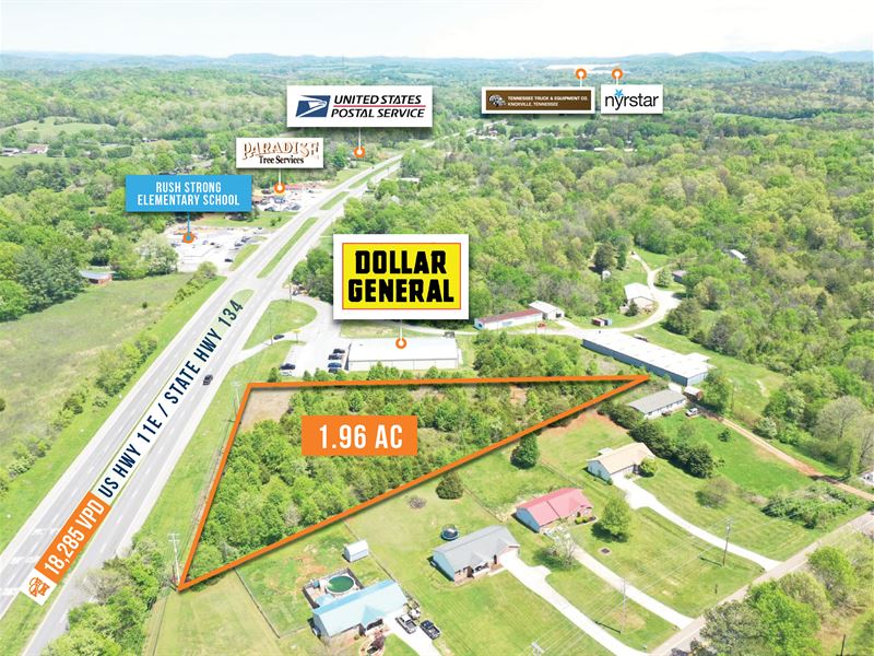 Knoxville Msa, 18K Vpd : Strawberry Plains : Jefferson County : Tennessee
