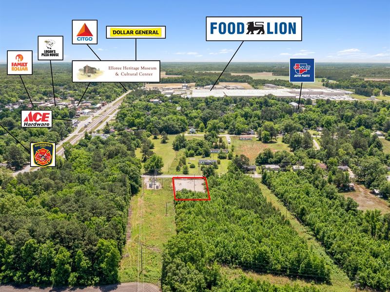 Nnn Leased Construction Lot : Elloree : Orangeburg County : South Carolina