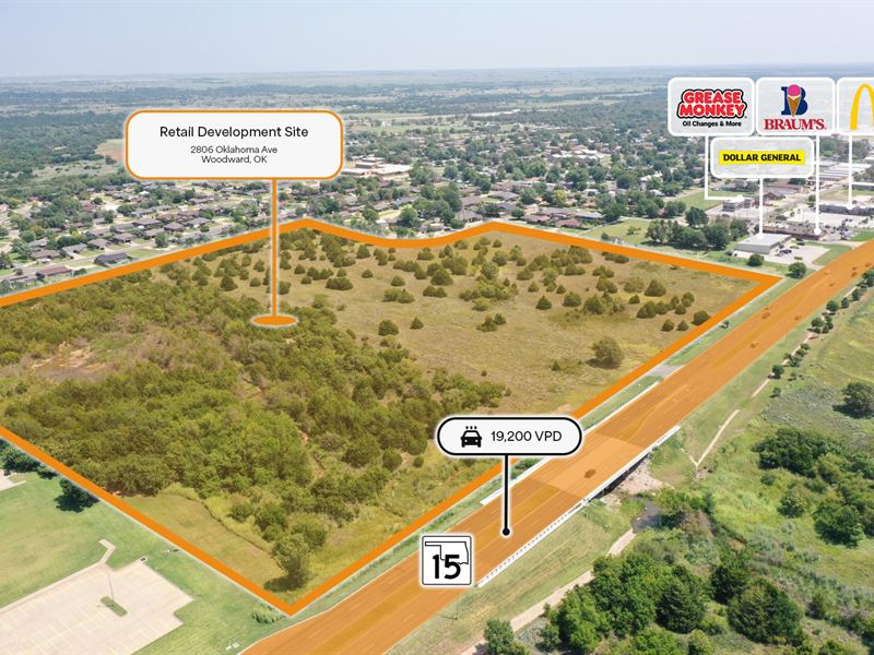 Retail & Resi Development Site : Woodward : Woodward County : Oklahoma