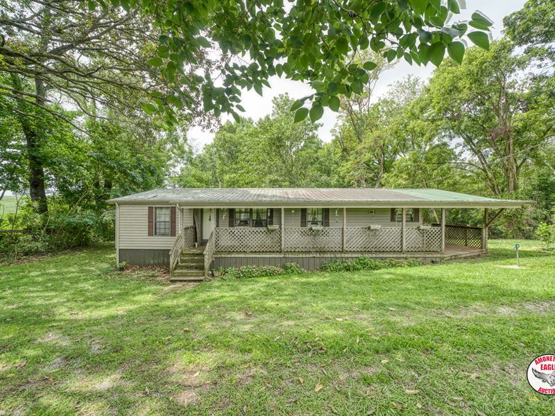 D/W Mobile Home & 15.5+/- Acres : Albany : Clinton County : Kentucky