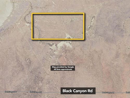 80 Acres Off Black Canyon Road : Barstow : San Bernardino County : California