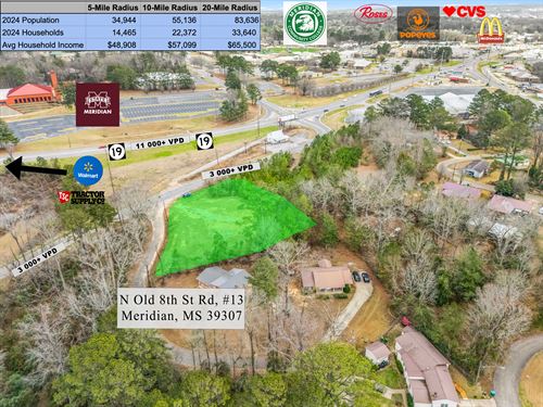 College Adjacent Land, Mississippi : Meridian : Lauderdale County : Mississippi