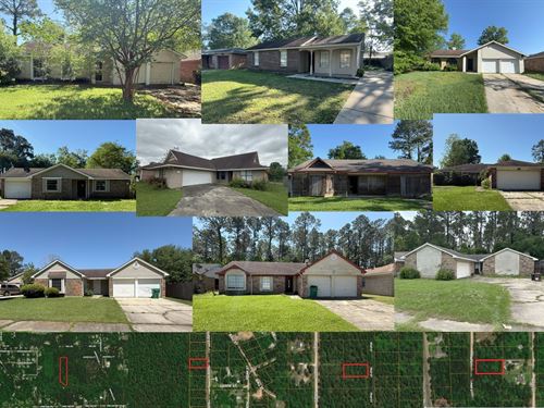 11 Single Family Homes & 4 Lots : Slidell : Saint Tammany Parish : Louisiana