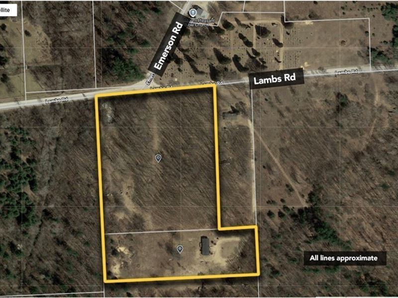 11.31 Ac in Wales, MI : Wales : Saint Clair County : Michigan