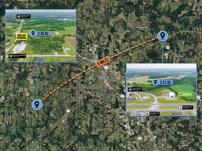 $1 Auction, 5.65 Acres : Albertville : Marshall County : Alabama