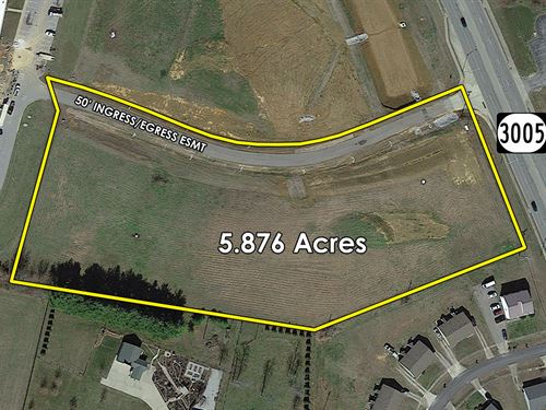5.8 Ac, Commercial Corner Lot : Elizabethtown : Hardin County : Kentucky