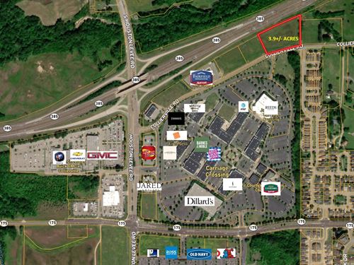 Commercial Dev Land Auction : Collierville : Shelby County : Tennessee