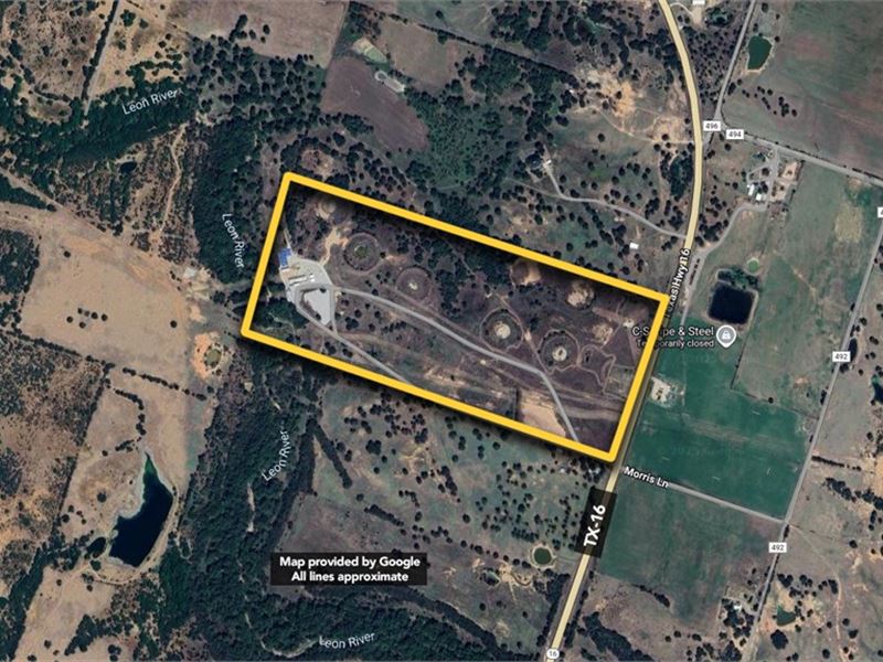 51.82 Ac in DE Leon, TX : De Leon : Comanche County : Texas