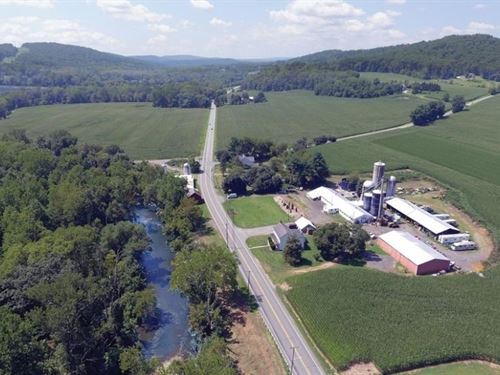 Preserved Farm on Musconetcong : Pohatcong : Warren County : New Jersey