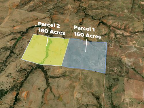 Auction, 320 Acre OK Ranch : Elk City : Beckham County : Oklahoma