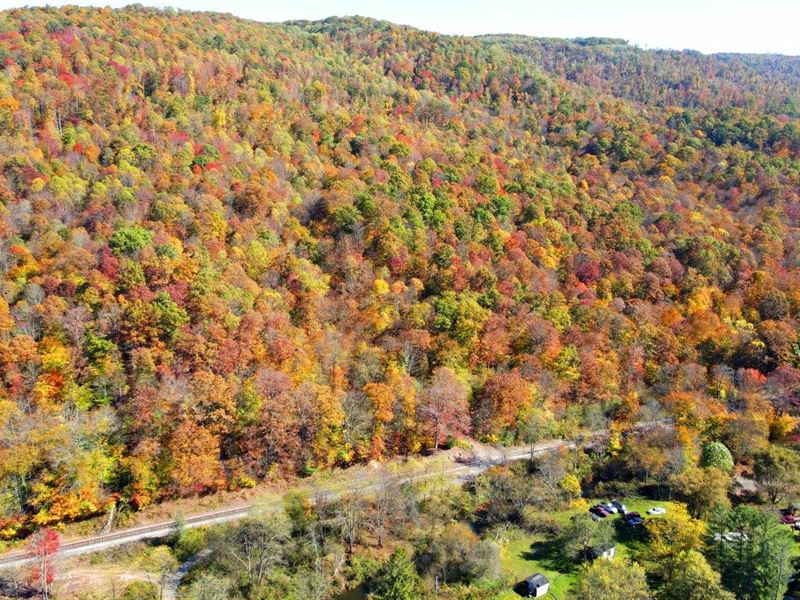Large Mountainland Tract : Meadow Bridge : Fayette County : West Virginia