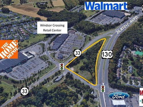 High Visibility Site on Route 130 : East Windsor : Mercer County : New Jersey