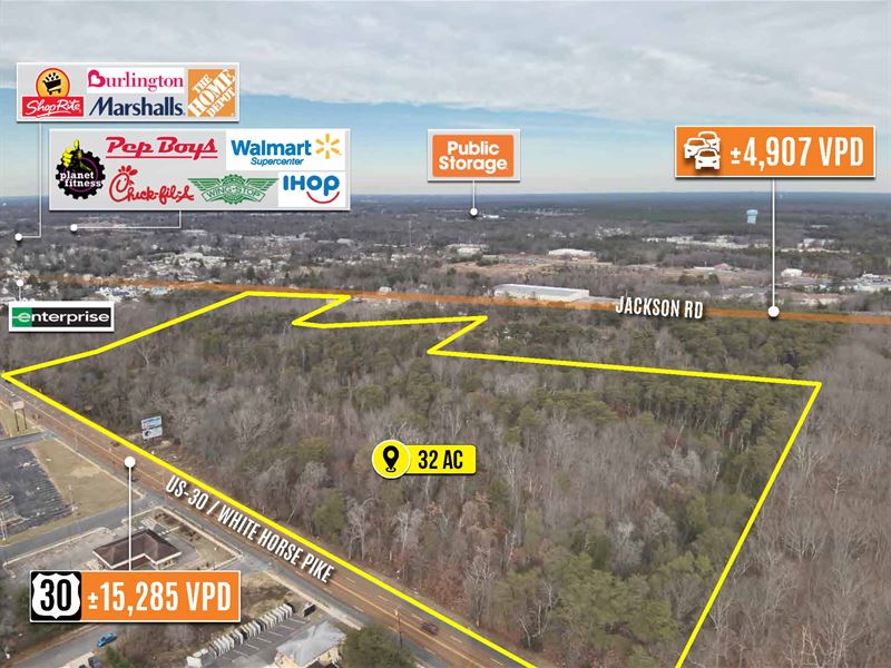 32 Acre Site : Berlin : Camden County : New Jersey