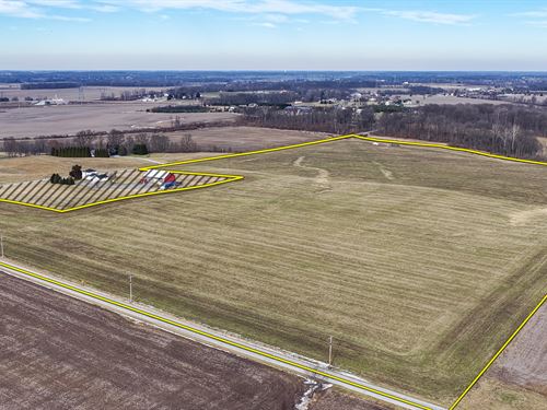 Land Auction, Huntington Co, In : Roanoke : Huntington County : Indiana