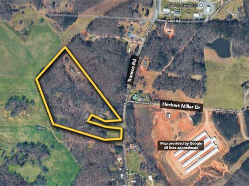 16.356 Ac in Comer, GA : Comer : Madison County : Georgia