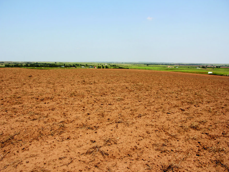 160 Acres Of Grass & Farmland : Elk City : Beckham County : Oklahoma